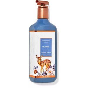 FLANNEL CLEANSING GEL HAND SOAP LIQUID 8 Oz Bath & Body Works NEW !